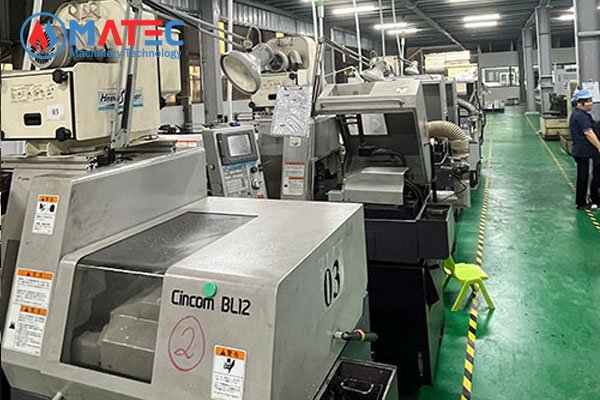 Extrusion lathe cnc manufacturing in matec vietnam 2