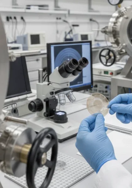Precision vacuum equipment component machining